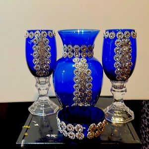4 piece glass set